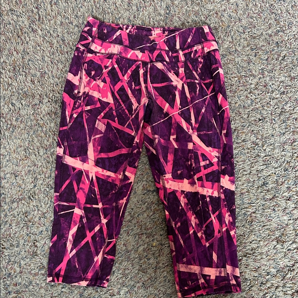 Tek Gear Pink and Purple Capris
